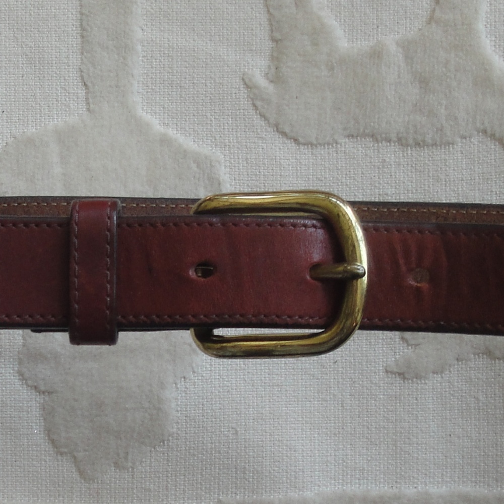 Leegin Leather  Red/Blue/Tan Jute Twist Belt